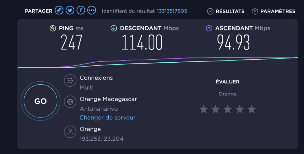 High speed connection - La Frabri'c